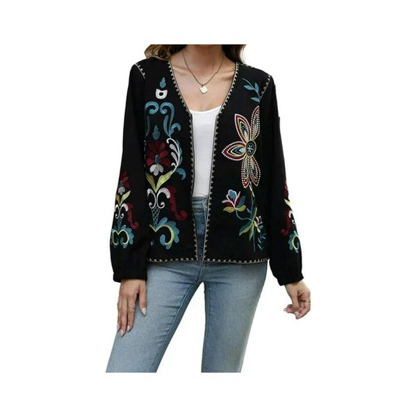 The Iolanthe Embroidered Long Sleeve Blouse SA Formal 