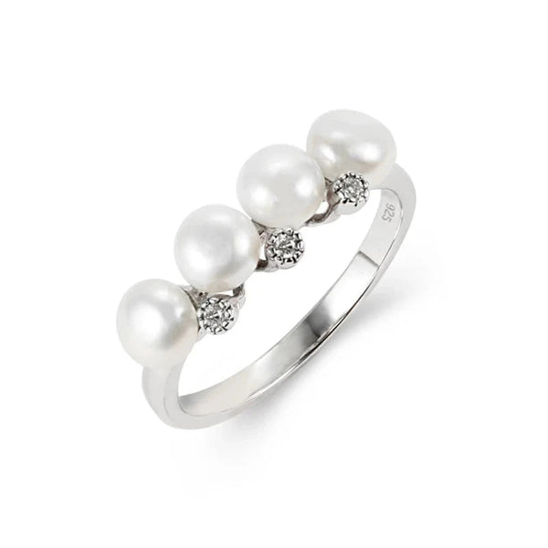 The Miora Crystal Ring - Multiple Colors Saint Ashley White 7 