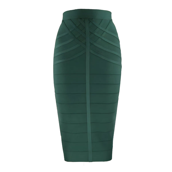 The Rosamund Long Skirt - Multiple Colors SA Formal Green L 