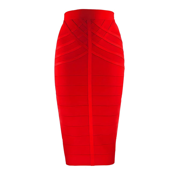 The Rosamund Long Skirt - Multiple Colors SA Formal Red M 
