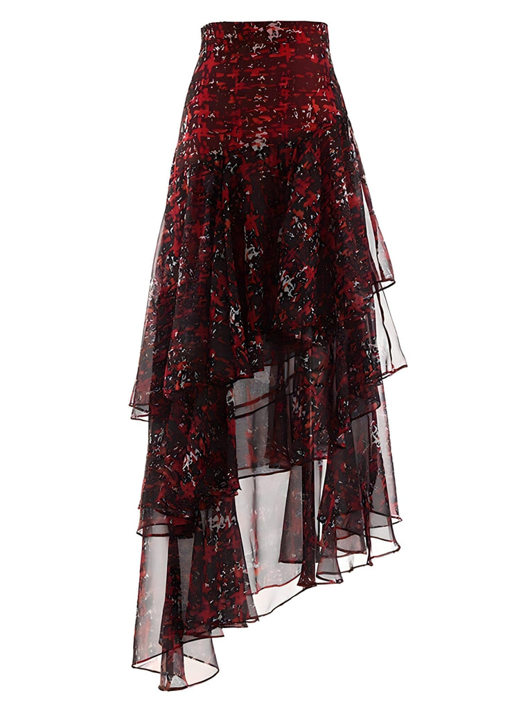 The Karis High-Waisted Asymmetrical Skirt - Multiple Colors 0 SA Styles ...