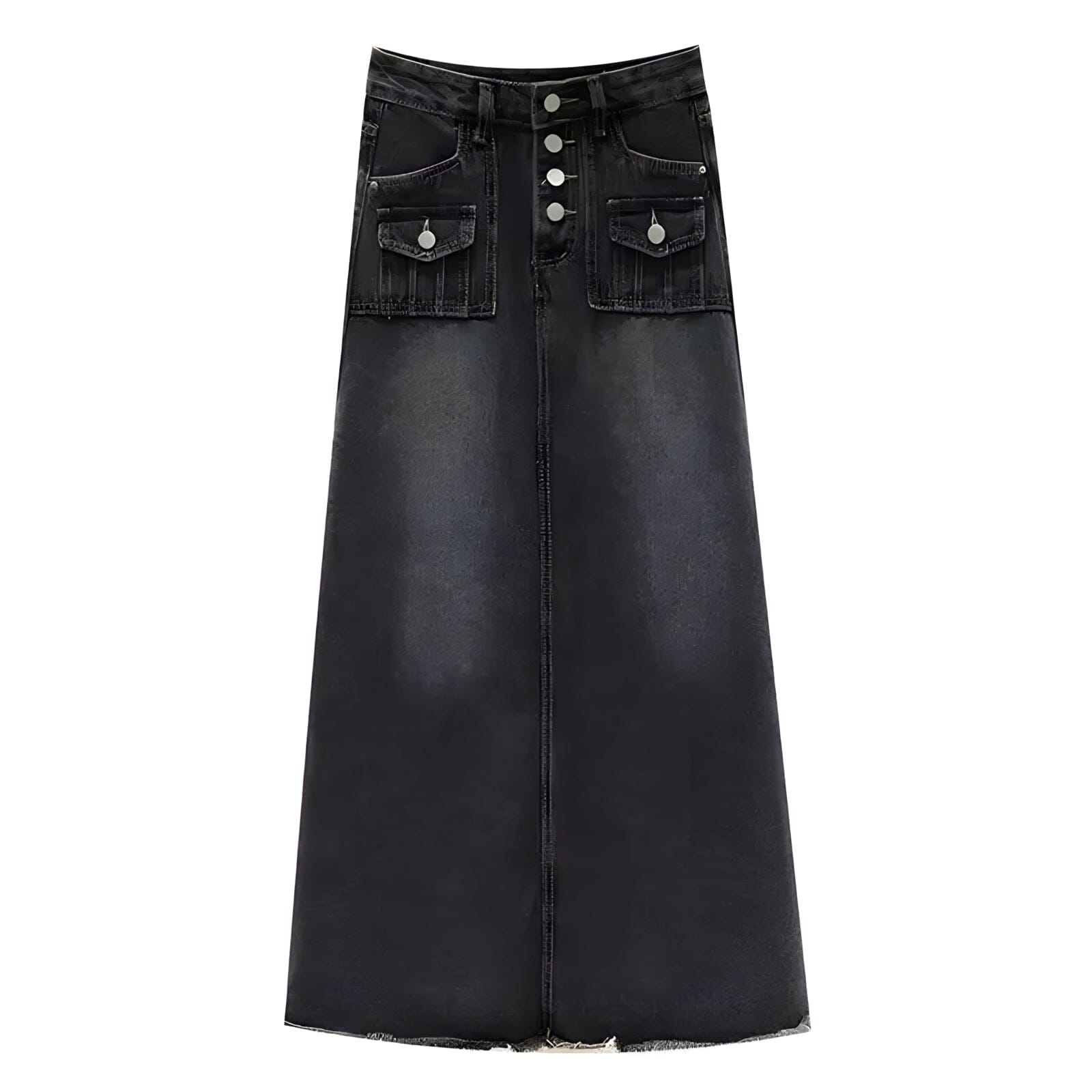 The Brigitte High Waist Denim Skirt SA Formal S 