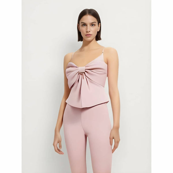 The Aveline Sleeveless Crop Top Blouse SA Formal 