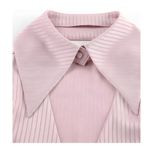 The Bernadette Jacquard Long Sleeve Shirt - Multiple Colors SA Formal 