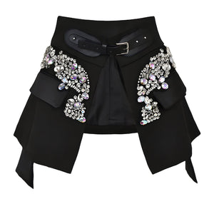 The Philomena Rhinestone Skirt SA Formal S 