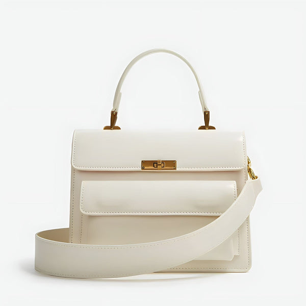 The Hyacinth Shoulder Bag - Multiple Colors SA Formal White 