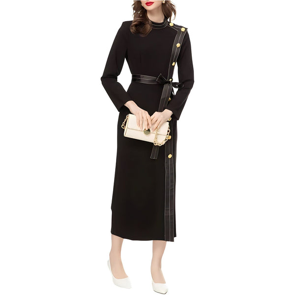 The Margaret Stand Collar Dress SA Formal 