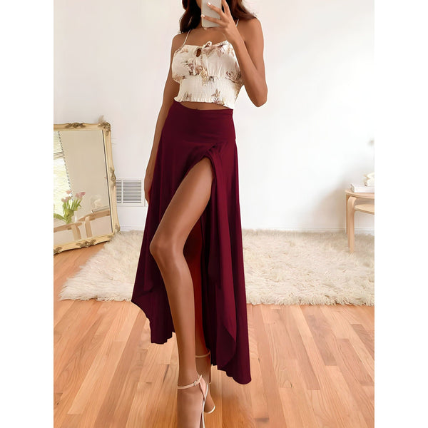 The Greta Long Loose Fit Skirt - Multiple Colors SA Formal 