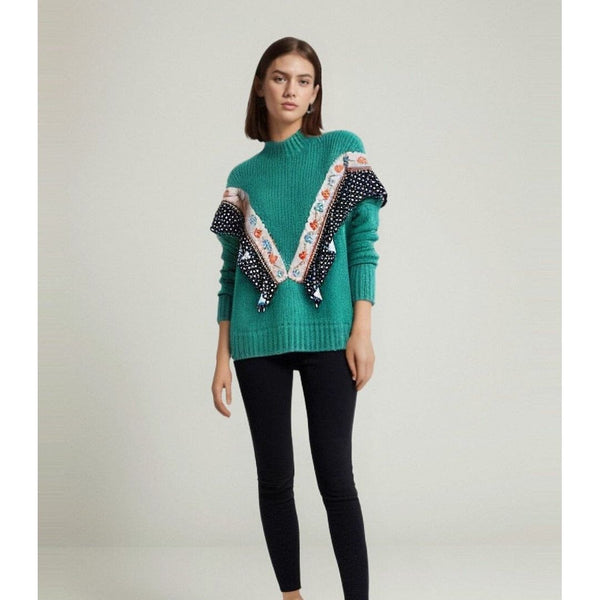 The Phyllis Long Sleeve Pullover Sweater SA Studios 