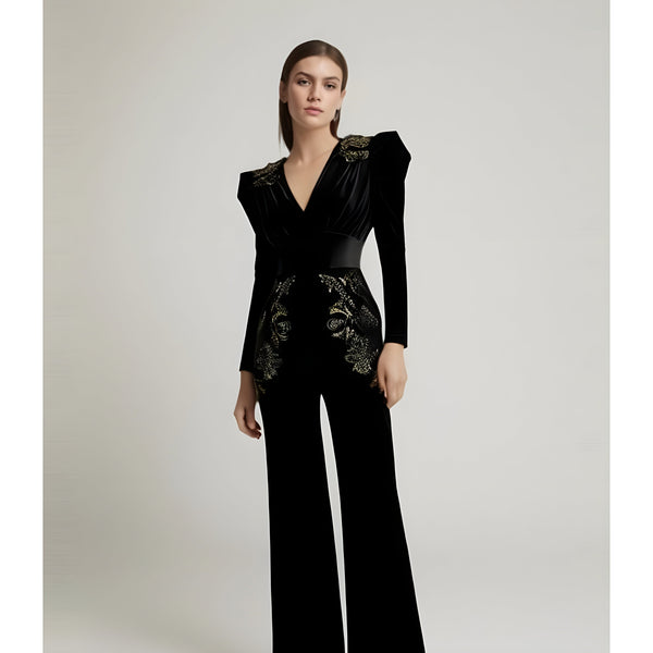 The Marigold Long Sleeve Jumpsuit SA Studios 