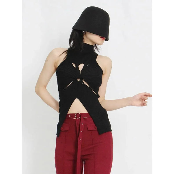 The Nikki Sleeveless Knitted Shirt - Multiple Colors 0 SA Styles 